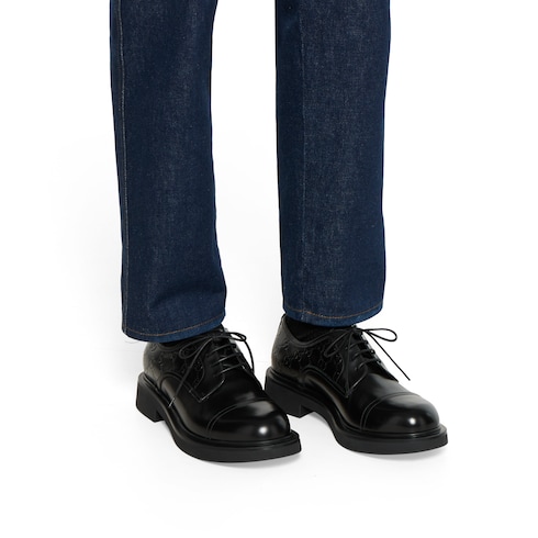 Chaussures à lacets avec détail GG pour homme
