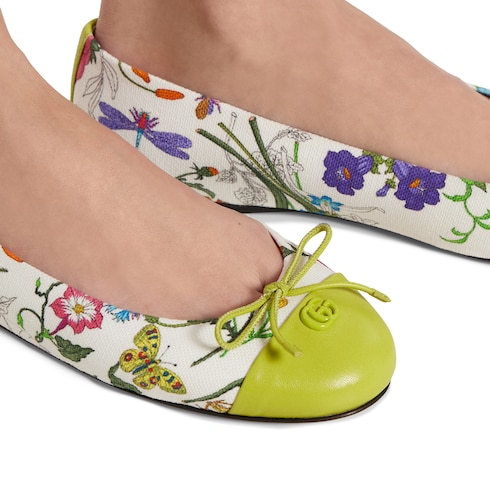 Ballerines imprimées pour femme