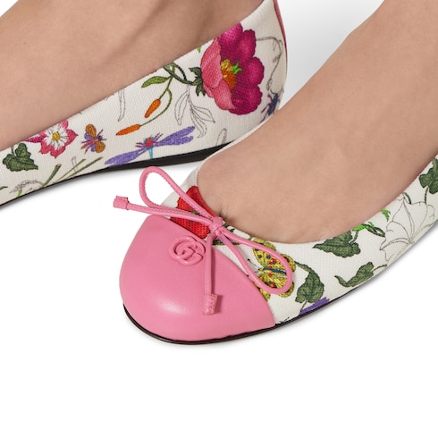 Women's printed ballet flat