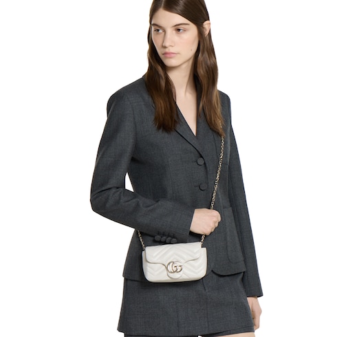 GG Marmont Mini-Schultertasche

