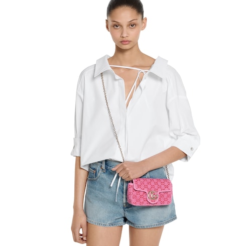 Minibolso de Hombro GG Marmont