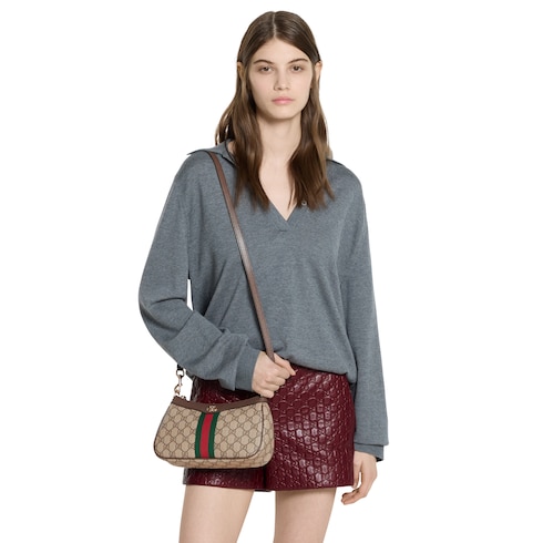 Bolso de hombro Ophidia tamaño pequeño