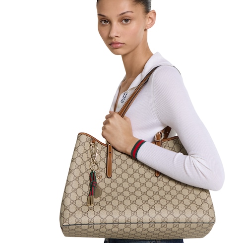 Gucci Tennis keychain with Web