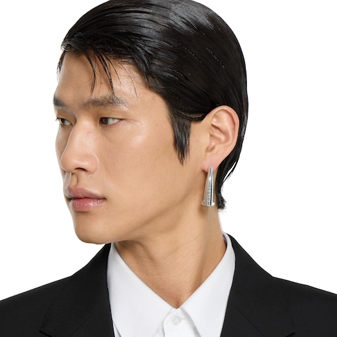 Gucci Staffa large hoop earrings