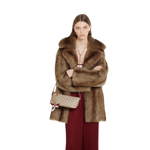 Bolsa para el hombro pequeña GG Emblem