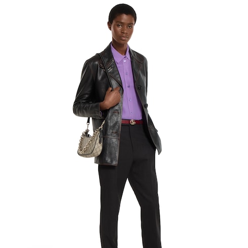 GG Emblem small shoulder bag