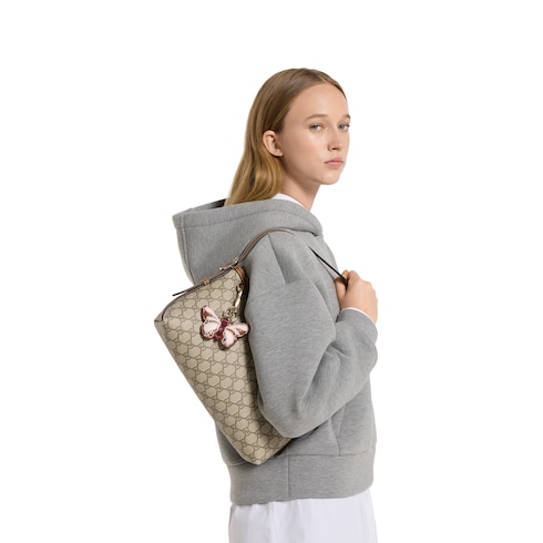 Bolsa para el hombro mediana GG Emblem