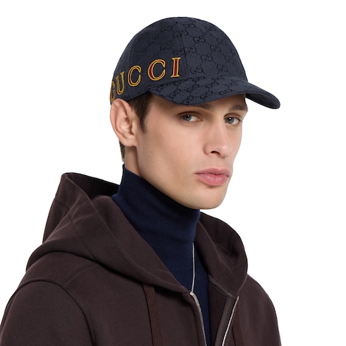 Casquette en toile de coton motif GG