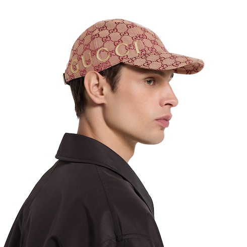 GG canvas baseball hat