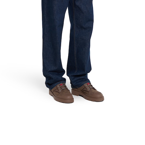 Chaussures à lacets avec bande Web pour homme