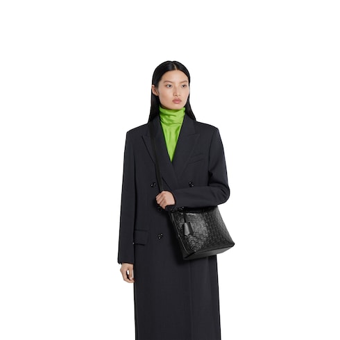 Bolsa para el hombro pequeña GG Emblem