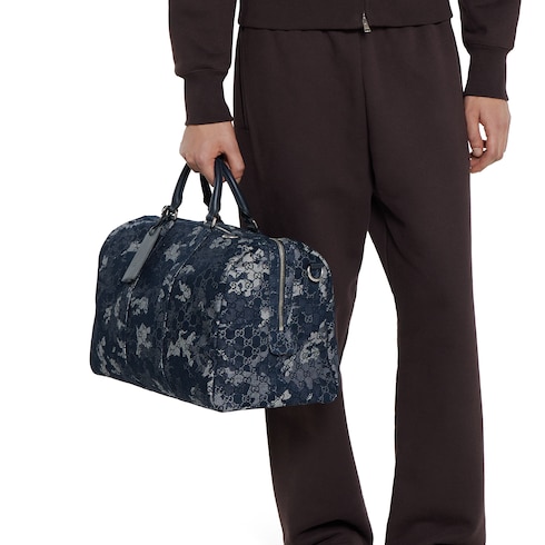 Reisetasche aus GG Denim