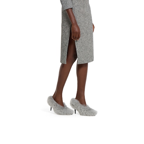 Zapatos estilo slipper Gucci 97 con tacón para mujer