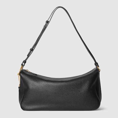 〔グッチ ハーフ ホースビット〕ラージ ショルダーバッグ