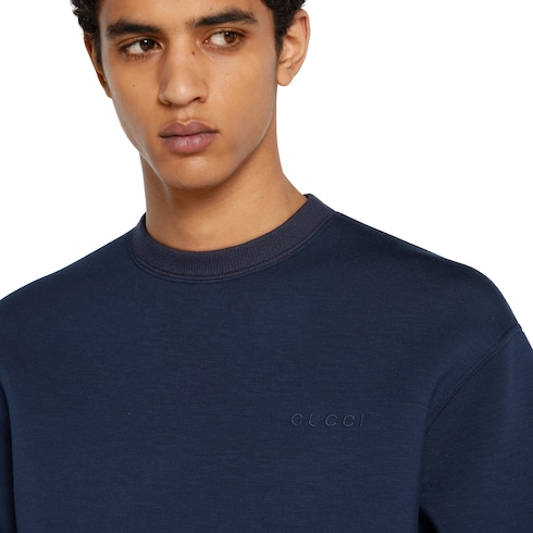 饰刺绣针织棉卫衣