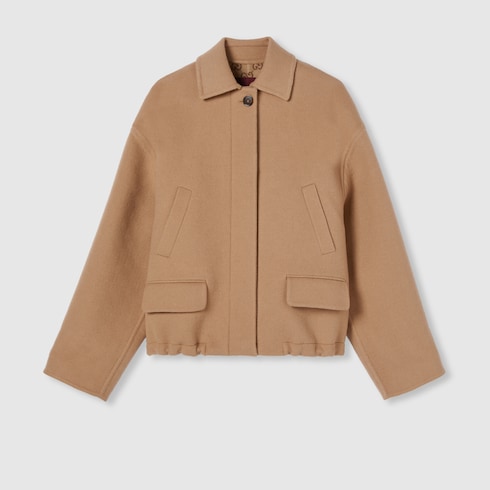 Veste zippée en laine