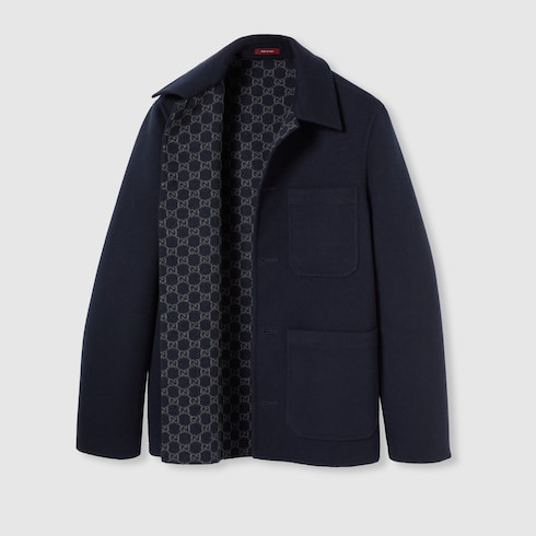 Wool double jacket