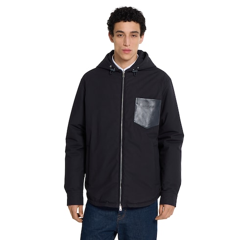 Chaqueta acolchada de popelina de algodón