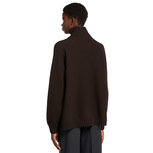 Jersey de cashmere y lana con Horsebit
