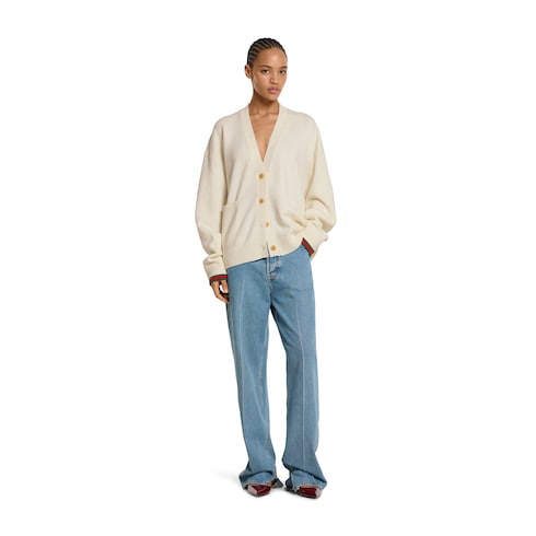 Cardigan in lana cashmere