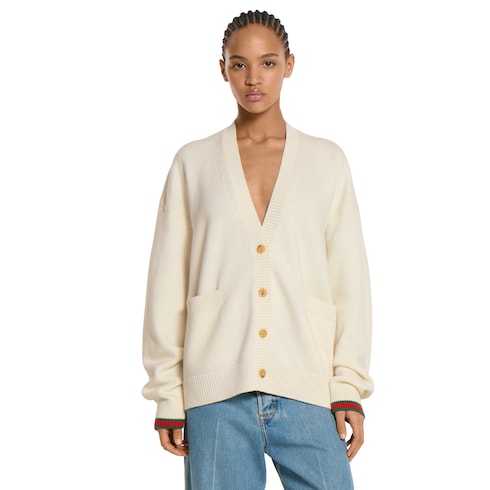 Cardigan in lana cashmere