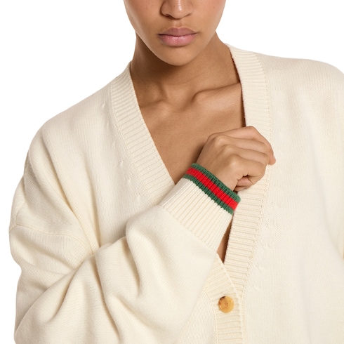 Cardigan in lana cashmere
