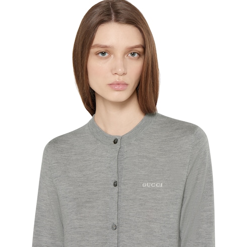 Cashmere silk cardigan