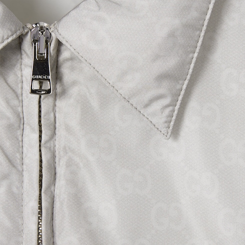 Chaqueta de nylon con estampado