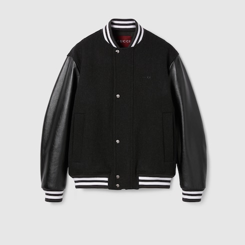 Bomber in lana batavia