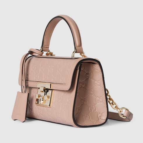 حقيبة Padlock صغيرة الحجم بمقبض علوي