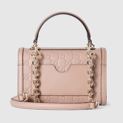 Kleine Padlock Henkeltasche