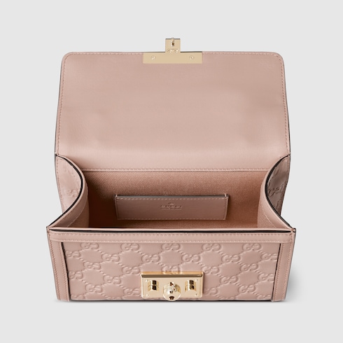 Kleine Padlock Henkeltasche