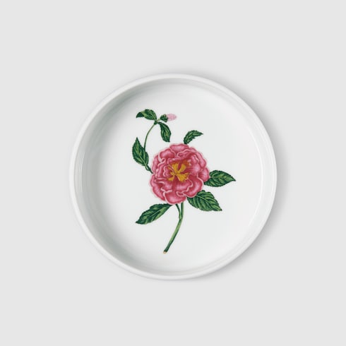 Gucci Flora花卉印花圆形收纳盒