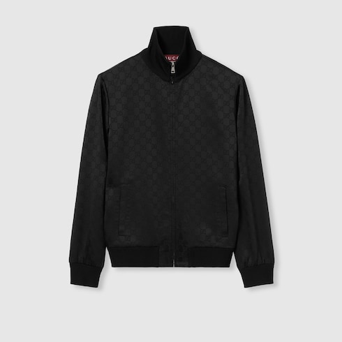 Jacke aus GG Jacquard mit Reißverschluss