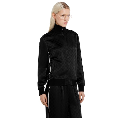 Jacke aus GG Jacquard mit Reißverschluss
