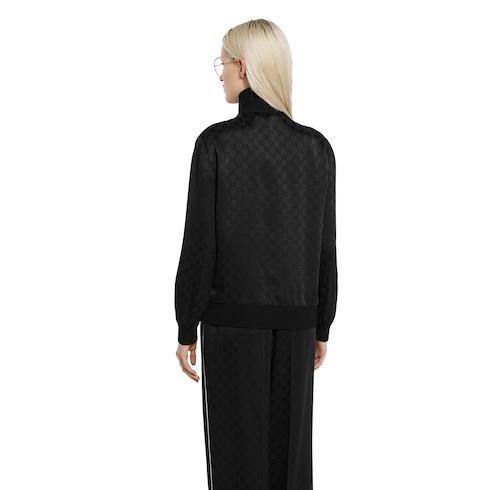 Jacke aus GG Jacquard mit Reißverschluss