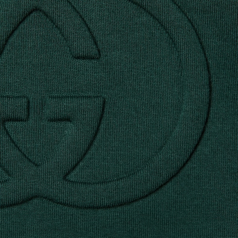 Camiseta de punto de algodón con bordado
