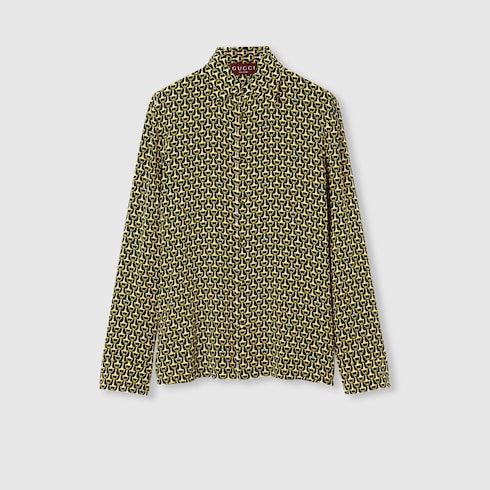 Crêpe de chine silk shirt 