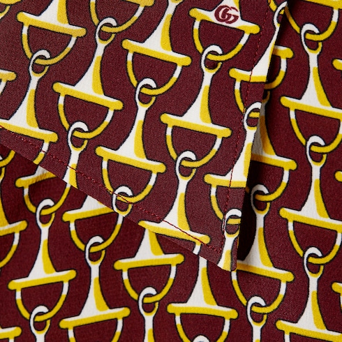 Camicia in seta crêpe de Chine 