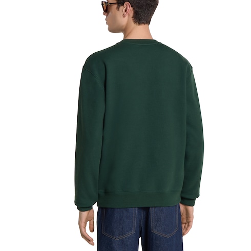 Sudadera de punto de algodón cepillado