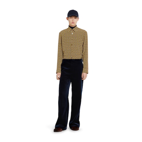 Pantalón de terciopelo de algodón elástico