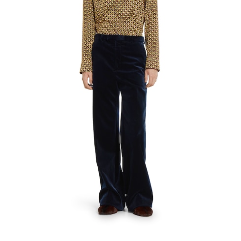 Pantalón de terciopelo de algodón elástico