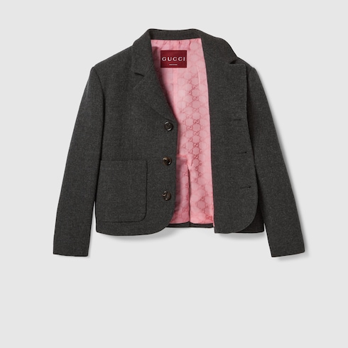 Chaqueta de franela de lana gruesa