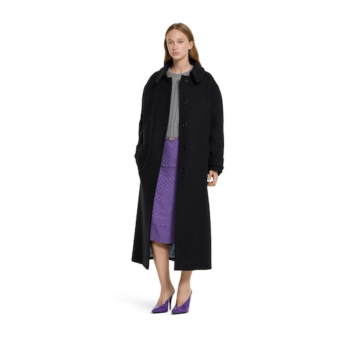 Manteau en laine batavia