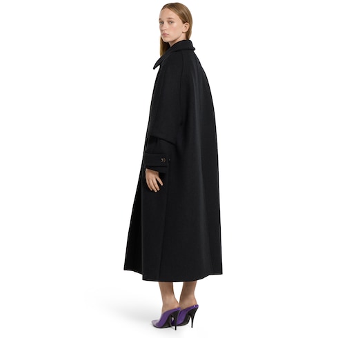 Manteau en laine batavia