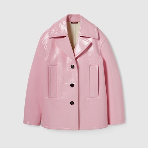 Veste en cuir naplak