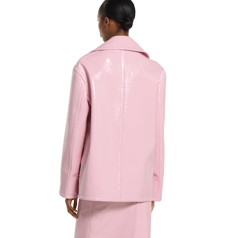 Veste en cuir naplak