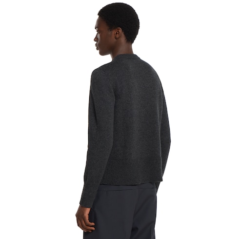 Cashmere sweater with GG