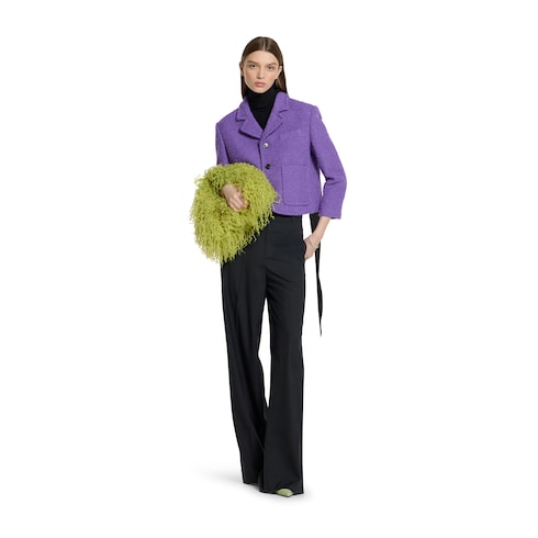 Silk crêpe de chine top