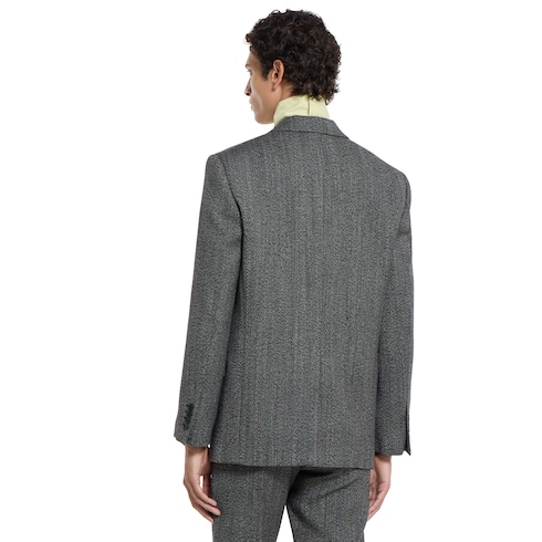 Veste en laine moulinée